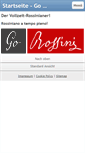 Mobile Screenshot of gorossini.info